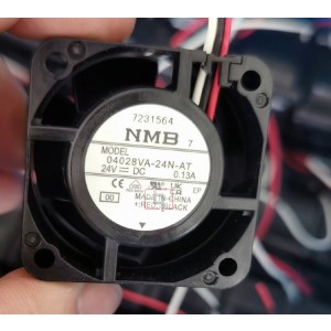 NMB 04028VA-24N-AT 24V 0.13A 3wires Cooling Fan 