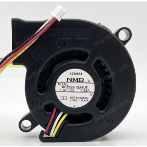 NMB 04520GS-13M-EUE 13V 0.33A 4wires Cooling Fan