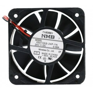 NMB 05015SS-24P-YA 24V 0.08A 2wires Cooling Fan