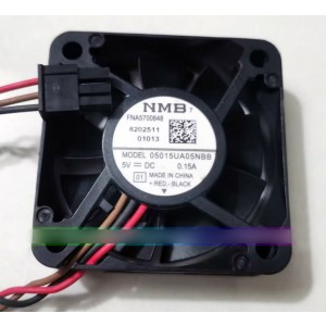 NMB 05015UA05NBB 5V 0.15A 3wires Cooling Fan 