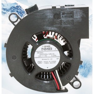 NMB 05020GA-12N-AL 12V 0.24A 3wires Cooling Fan 