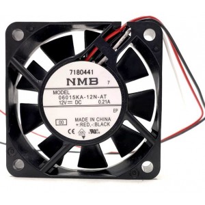 NMB 06015KA-12N-AT 12V 0.21A 3wires Cooling Fan 