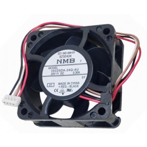 NMB 06025DA-24Q-AU 24V 0.30A 4wires Cooling Fan 