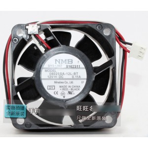 NMB 06025SA-12L-BT 12V 0.11A 3wires Cooling Fan