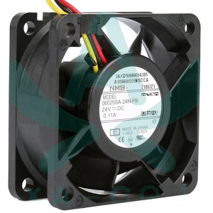 NMB 06025SA-24N-FB 24V 0.11A 3wires Cooling Fan