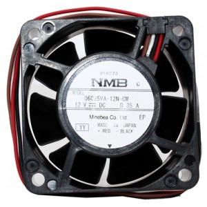 NMB 06025VA-12N-CM 12V 0.35A 4wires Cooling Fan