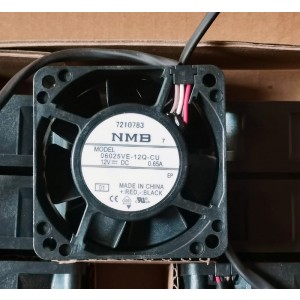 NMB 06025VE-12Q-CU 12V 0.65A 4wires Cooling Fan