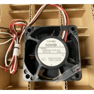 NMB 06025VE-24Q-BU 24V 0.35A 4wires Cooling Fan