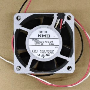NMB 06025VG-12Q-ZT 12V 0.65A 3wires Cooling Fan