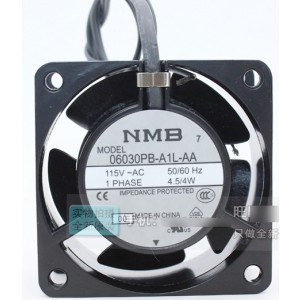 NMB 06030PB-A1L-AA 115V 4.5/4W 2wires Cooling Fan