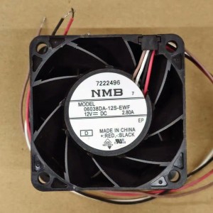 NMB 06038DA-12S-EWF 12V 2.80A 4wires Cooling Fan 