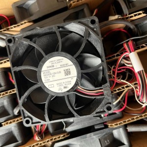 NMB 08025DE-12N-CUD 12V 0.25A 3wires Cooling Fan 