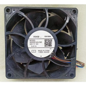 NMB 08025DE-24Q-CMD 24V 0.41A 4wires Cooling Fan