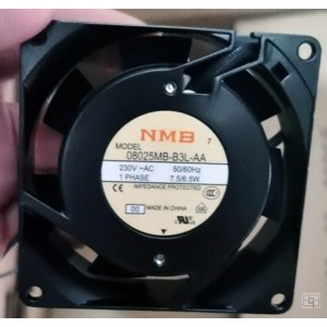 NMB 08025MB-B3L-AA 00 230V 7.5/6.5W 2wires Cooling Fan
