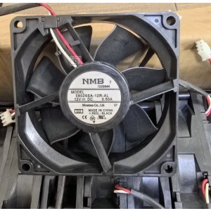 NMB 08025SA-12R-AL 12V 0.50A 3wires Cooling Fan