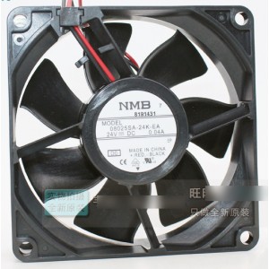 NMB 08025SA-24K-EA 24V 0.04A 2wires Cooling Fan
