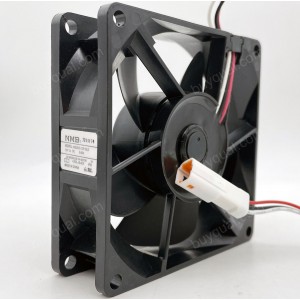 NMB 08025VE-12P-GLD 12V 0.68A 3wires Cooling Fan 