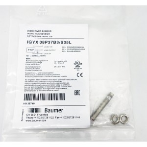 Baumer IGYX 08P37B3/S35L Inductive Proximity Switch
