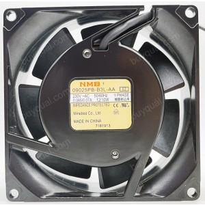 NMB 09025PB-B3L-AA SK3237.100 230V 0.085/0.07A 12/10W 2wires Cooling Fan 