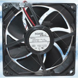 NMB 09225SA-12L-AL 12V 0.13A 3wires Cooling Fan