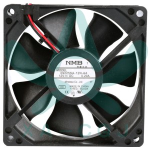 NMB 09225SA-12N-AA 12V 0.20A 2wires Cooling Fan 