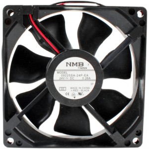 NMB 09225SA-24P-EA 24V 0.26A 2wires Cooling Fan