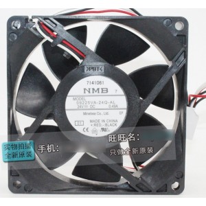 NMB 09225VA-24Q-AL 24V 0.49A 3wires Cooling Fan