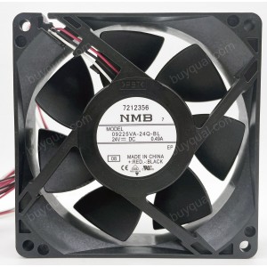 NMB 09225VA-24Q-BL 24V 0.49A 3wires Cooling Fan