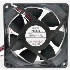 NMB 09225VA-24Q-BL 24V 0.49A 3wires Cooling Fan - Original New