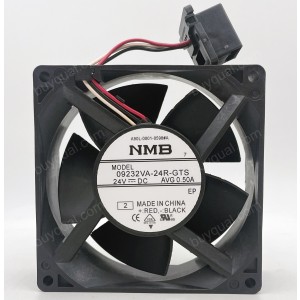 NMB 09232VA-24R-GTS A90L-0001-0598#B 24V 0.5A 3wires Cooling Fan