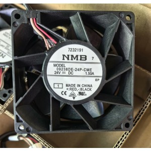 NMB 09238DE-24P-CME 24V 1.50A 4wires Cooling Fan