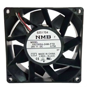 NMB 09238RA-24M-FTD 24V 0.73A 3wires Cooling Fan
