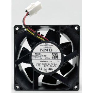 NMB 09238RA-24N-FB 24V 0.93A 3wires Cooling Fan