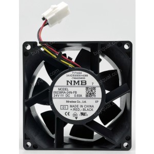 NMB 09238RA-24N-FB 24V 0.93A 3wires Cooling Fan