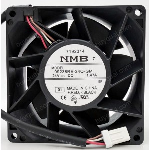 NMB 09238RE-24Q-GM 24V 1.47A 4wires Cooling Fan - Original New
