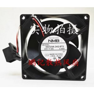 NMB 093232VA-24Q-BTS 24V 0.46A 3wires Cooling Fan 