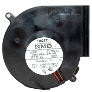 NMB 09533GA-12M-AB 12V 0.87A 3wires Cooling Fan 