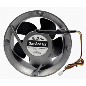 SANYO 109E1712K5D03 12V 2.9A 3wires Cooling Fan