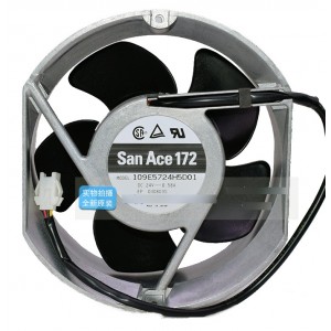Sanyo 109E5724H5D01 24V 0.58A 3wires Cooling Fan