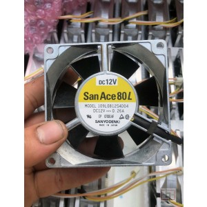 SANYO 109L0812S4D04 12V 0.26A 3wires Cooling Fan