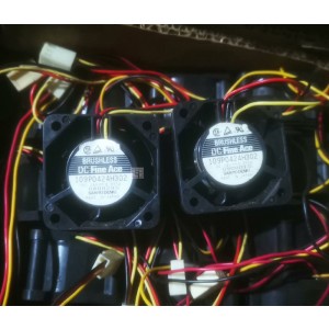 Sanyo 109P0424H302 24V 0.095A 2wires 3wires Cooling Fan
