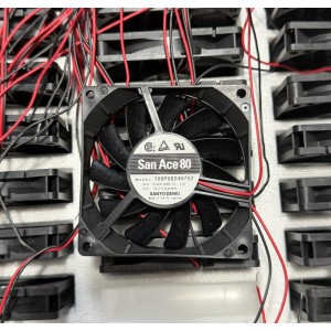 Sanyo 109P0824H702 24V 0.1A 2wires Cooling Fan
