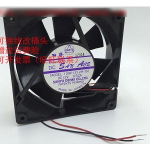 SANYO 109P1212H102 12V 0.52A 2wires Cooling Fan