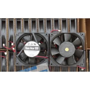 Sanyo 109P1212H459 12V 0.45A 2wires Cooling Fan