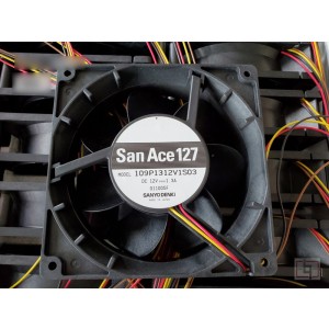 Sanyo 109P1312V1S03 12V 1.3A 4wires Cooling Fan - New