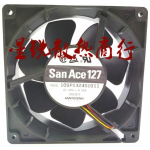 SANYO 109P1324S1011 24V 0.55A 3wires Cooling Fan