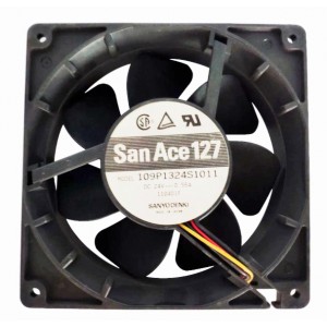 SANYO 109P1324S1011 24V 0.55A 3wires Cooling Fan