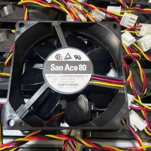 SANYO 109R0824S4D011 24V 0.1A 3wires Cooling Fan