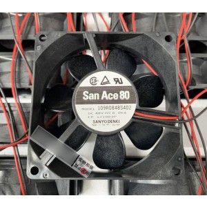 SANYO 109R0848S402 48V 0.06A 2wires Cooling Fan
