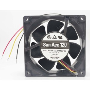 Sanyo 109R1224H101 109R1224H1011 24V 0.25A 3wires Cooling Fan